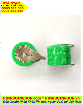 Pin sạc NiMh 2.4v 20mAh (2/V20H); Pin sạc khối 2.4v 20mAh; Pin sạc công nghiệp 2.4v 20mAh (2/V20H)